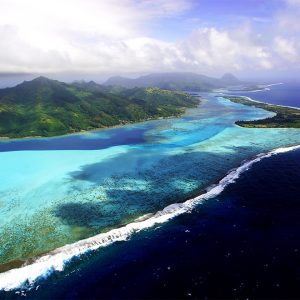lagon à Tahiti en Polynésie