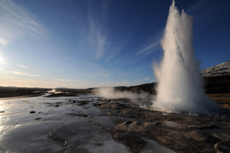 Activité géothermique en Islande