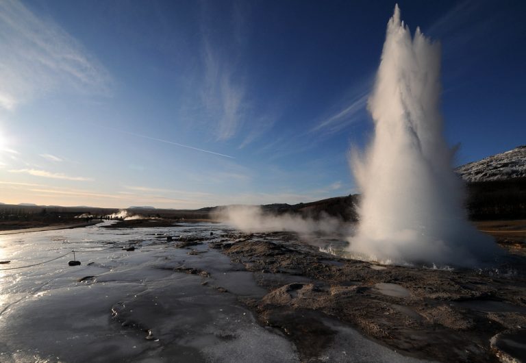 Activité géothermique en Islande