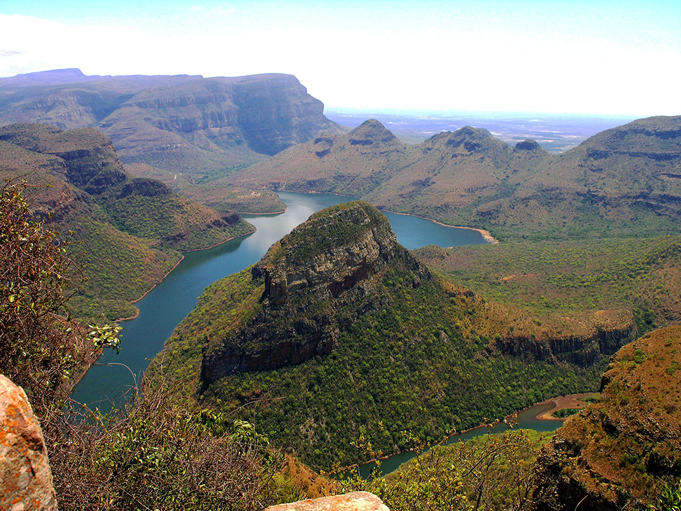 Le Blyde river canyon en Afrique du Sud