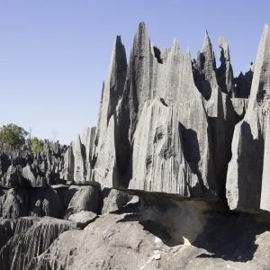 Roche tsingy de Madagascar