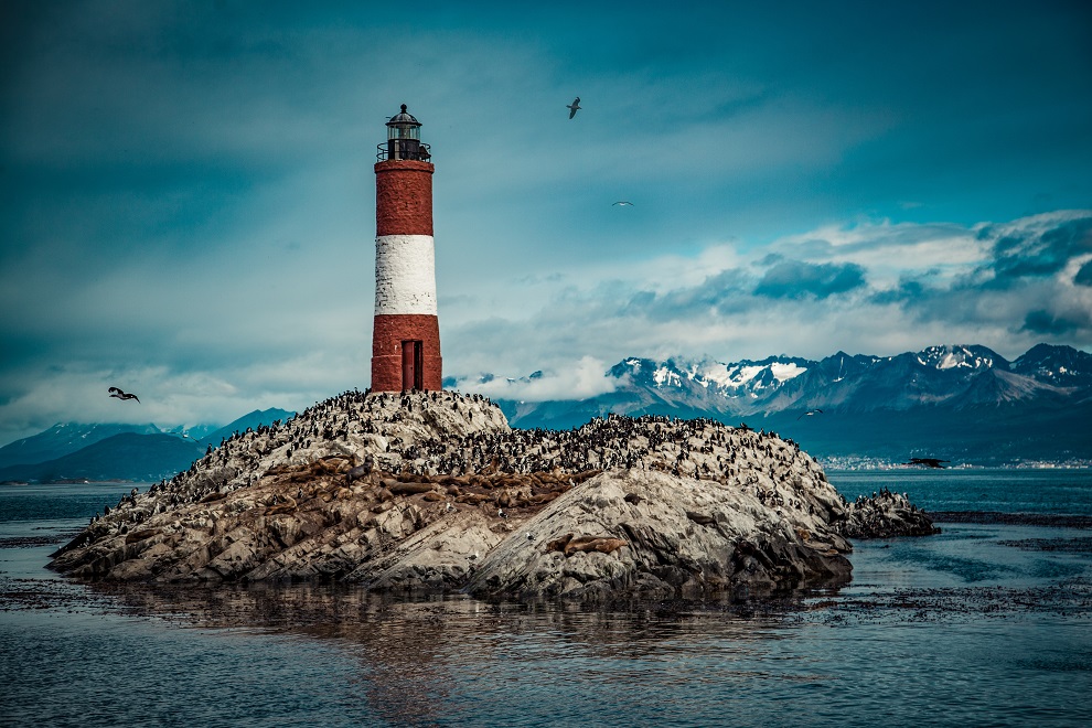 Phare Les Eclaireuses d'Ushuaia en Argentine