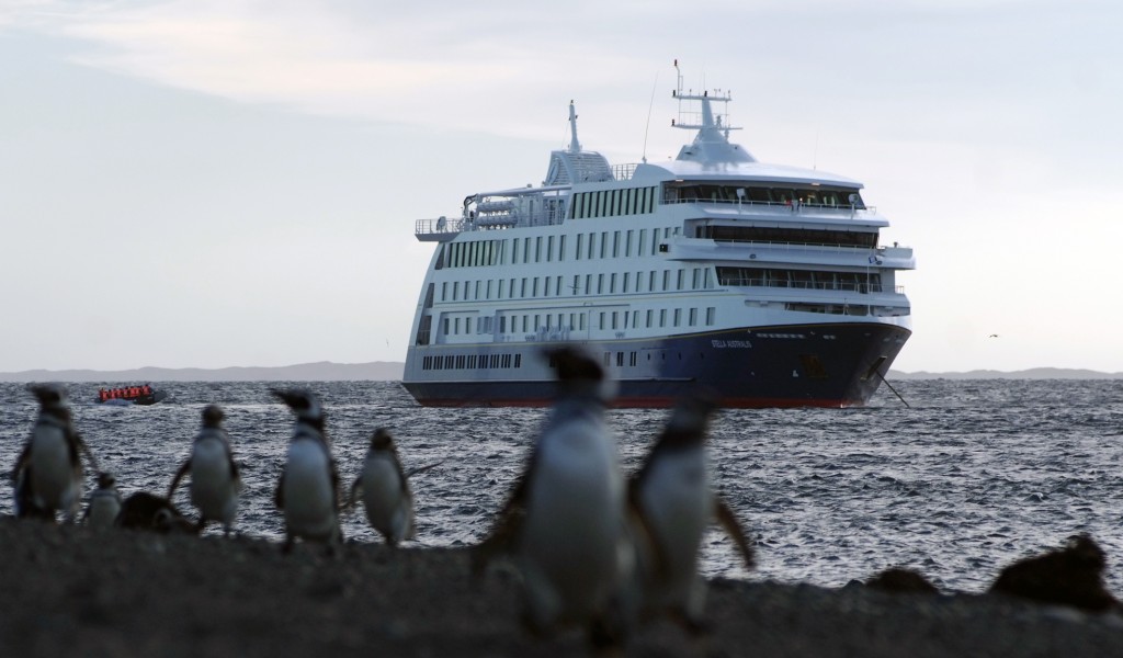 Bateau de croisière Australis en Patagonie