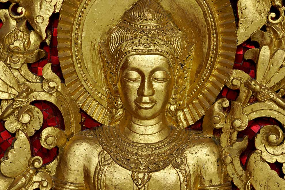Bouddha à Luang Prabang au Laos
