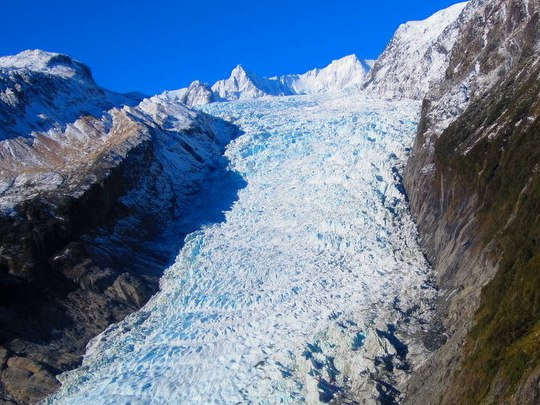 Le glacier Fox en Nouvelle-Zélande