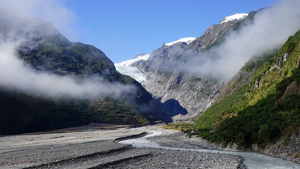Glacier Francois Joseph en Nouvelle Zélande
