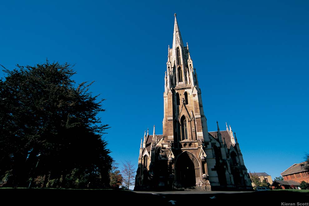 Université de Otago à Dunedin sur l'ile Sud de Nouvelle Zélande