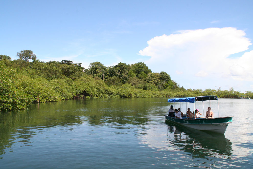 Tourisme en bateau à Bocas Del Toro au Panama