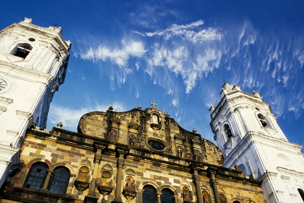 Cathédrale Sainte-Marie à Casco viejo au Panama