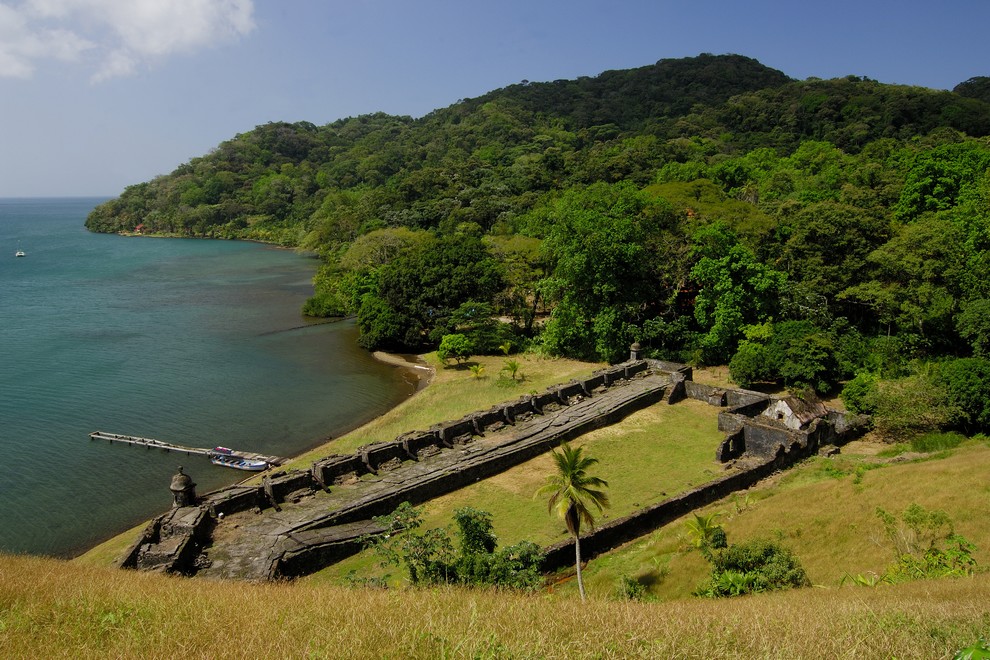 Fort San Jeronimo à Colon au Panama