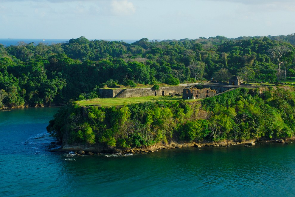 Fort San Jeronimo à Colon au Panama