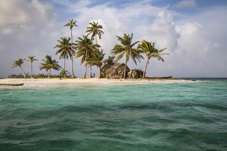 San Bla,s vue mer, au Panama