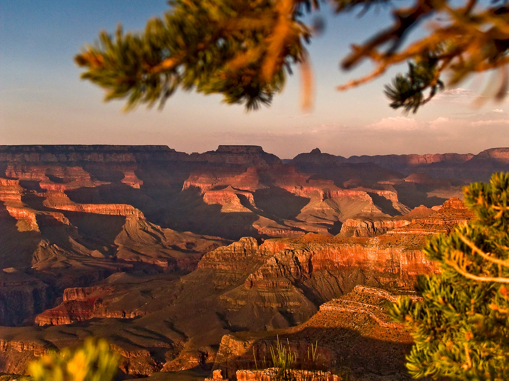 Vue sur le Grand Canyon en Californie