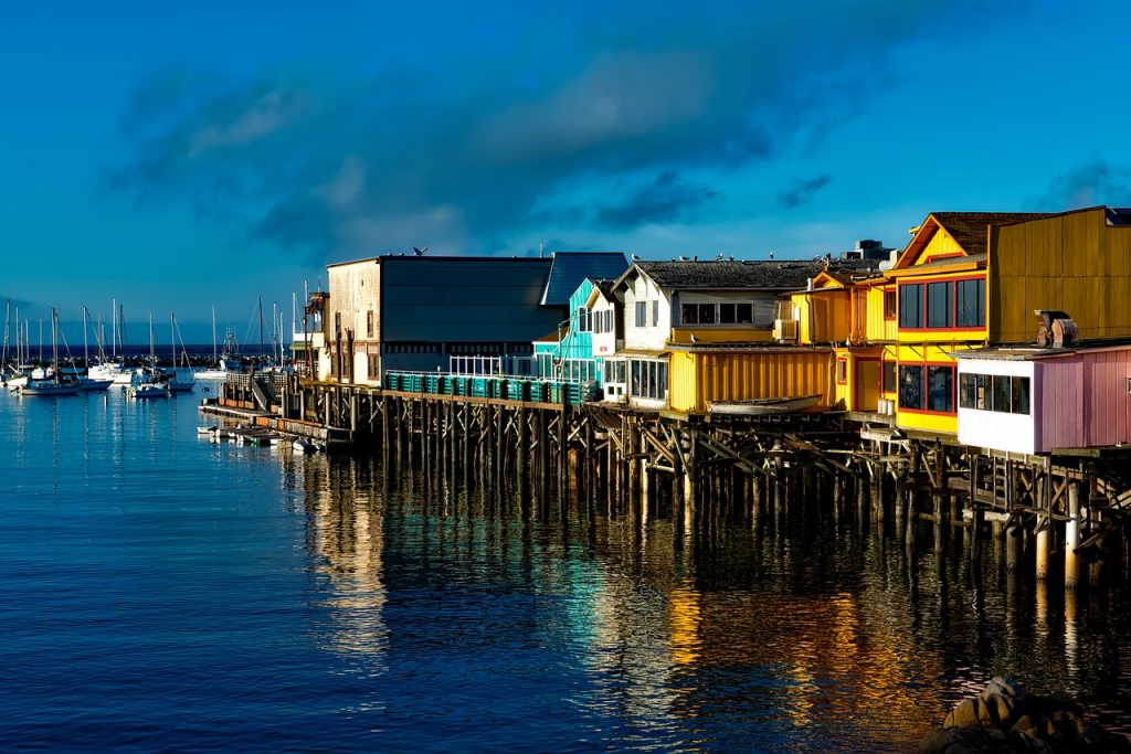 Vue sur Monterey en Californie