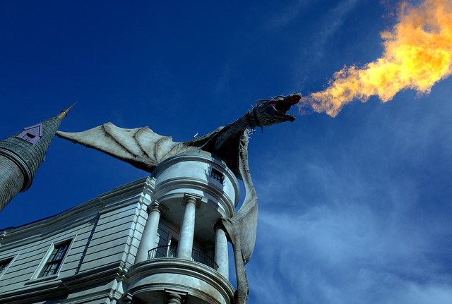 Dragon de la banque Gringotts