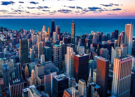 Ville de Chicago dans l'Illinois
