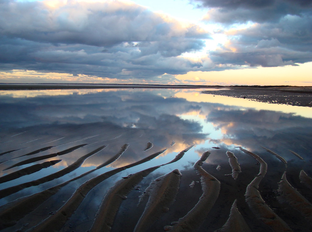 Plage Macaroni, ville de Sandwich, Cape Cod National Seashore aux USA