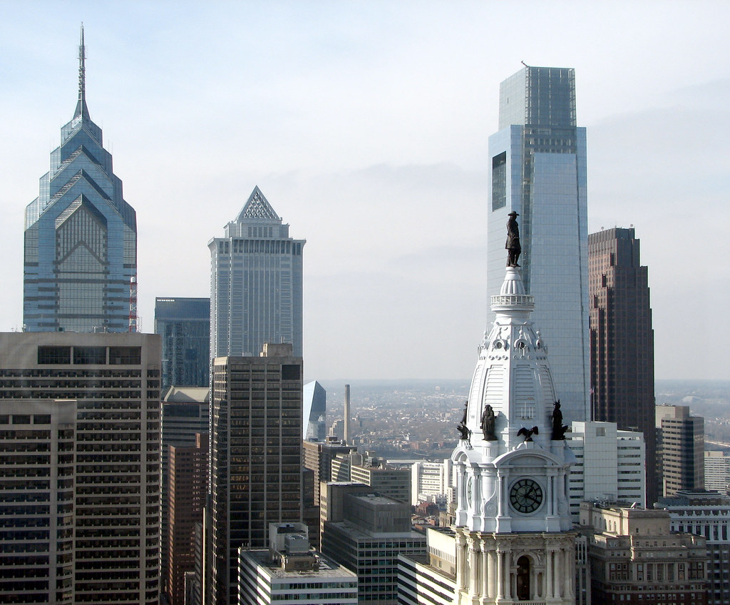 Buildings à Philadelphie aux USA