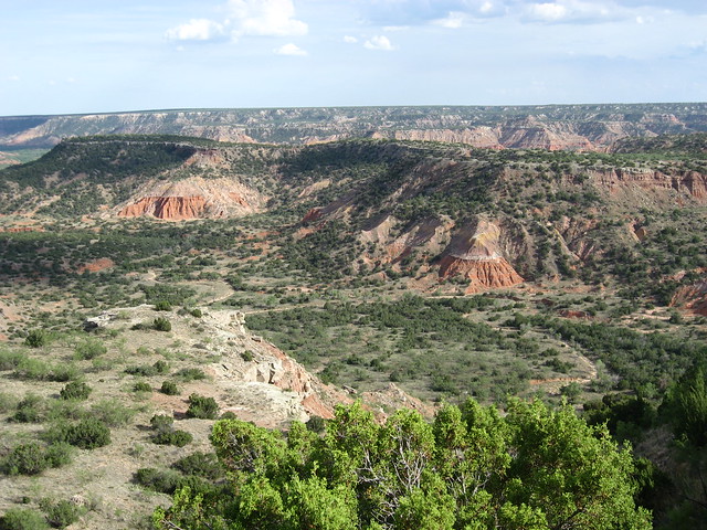 Canyon Palo Duro au Texas