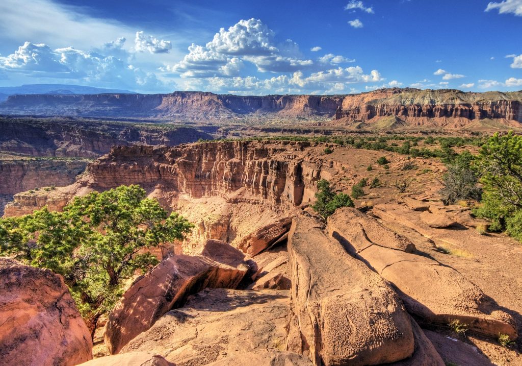 Parc national de Capitol Reef dans l'Utah