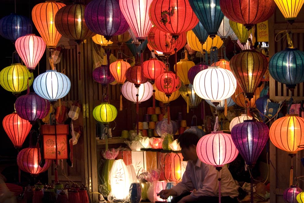 Lanternes traditionnelles au Vietnam
