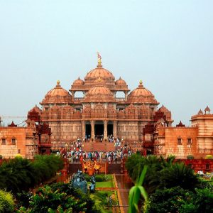 Temple Askardham à Delhi en Inde du nord