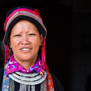 Portrait de femme au Vietnam