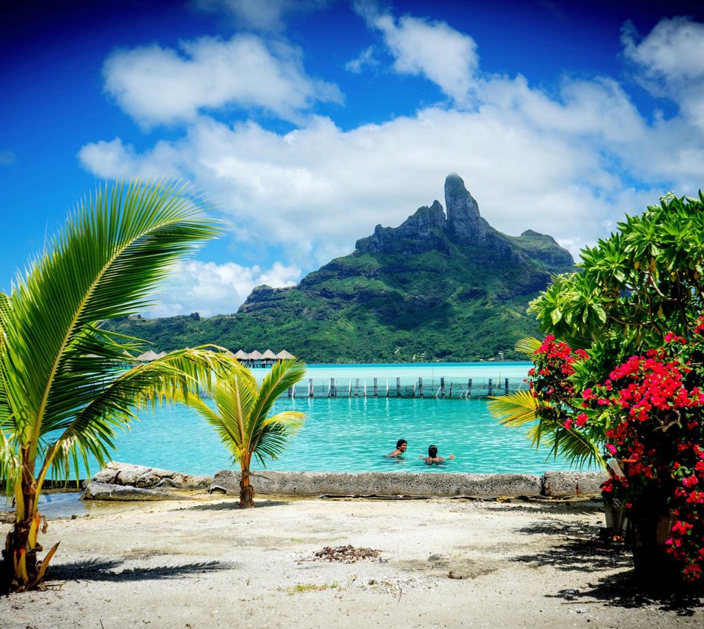 Bora-Bora en Polynésie