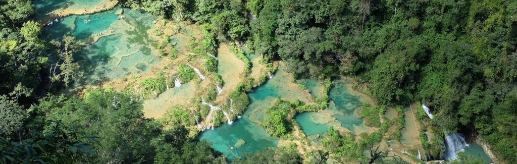 Rivière à vasques, Semuc Champey, Guatemala
