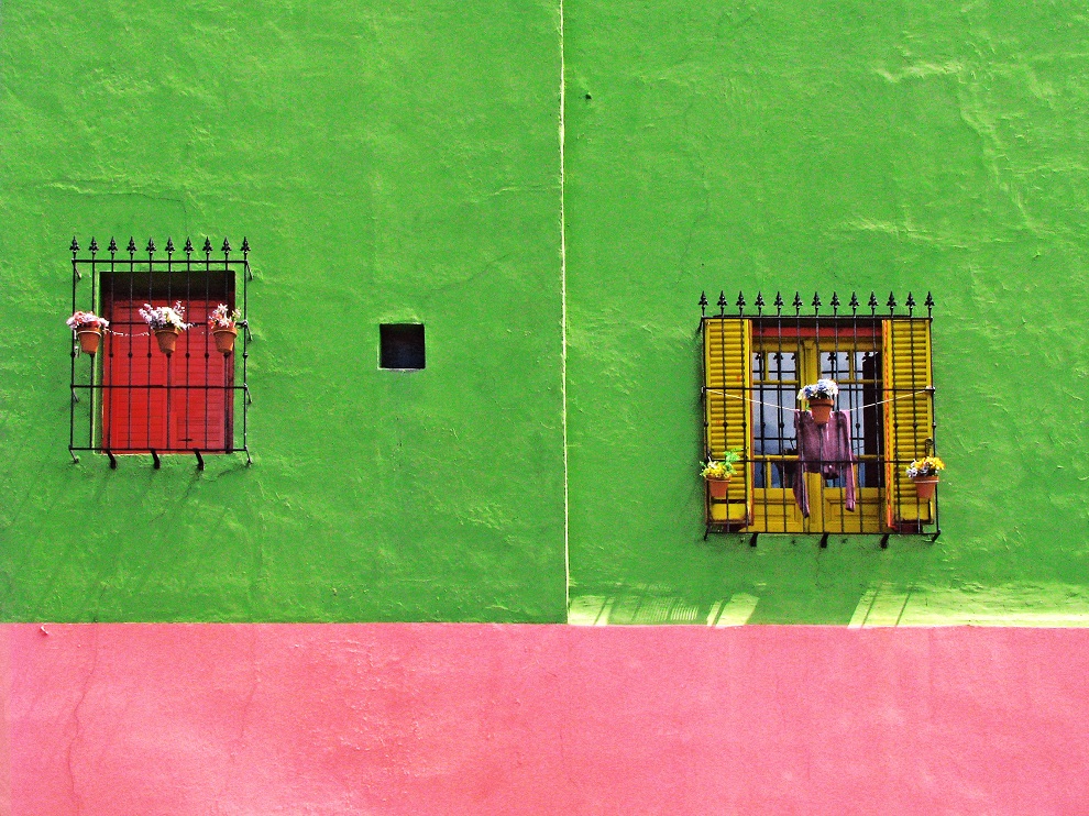 Quartier de la Boca et ses maisons colorées