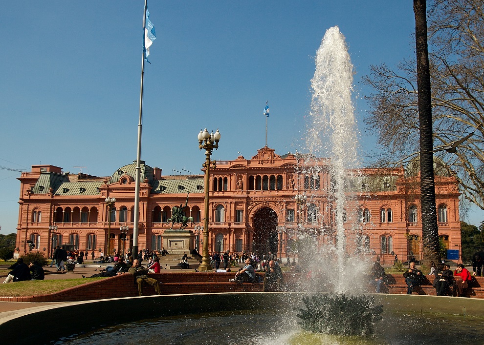 La Casa Rosada de la Plaza de Mayo à Buenos Aires