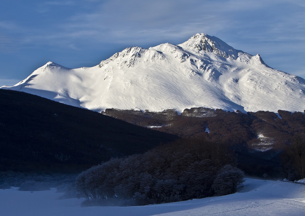 Montagne d'Ushuaia en Patagonie