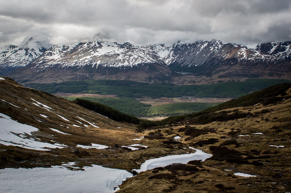Vue sur la ville d'Ushuaia