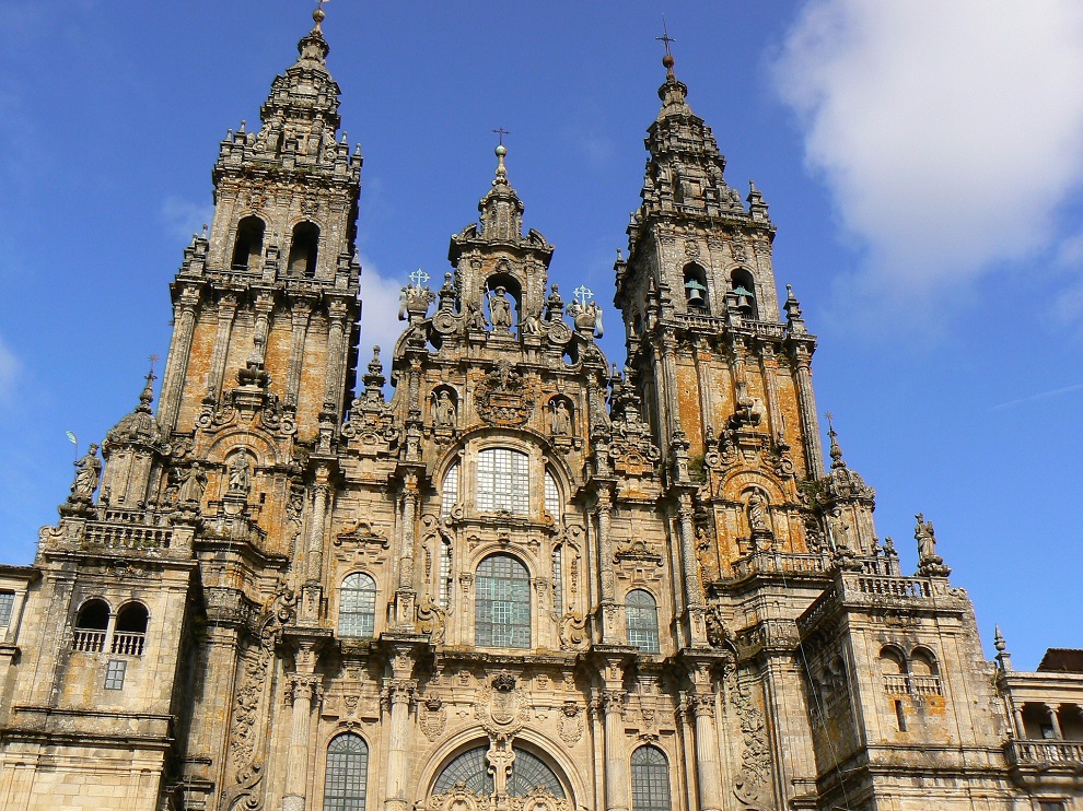 Cathédrale de Santiago au Chili