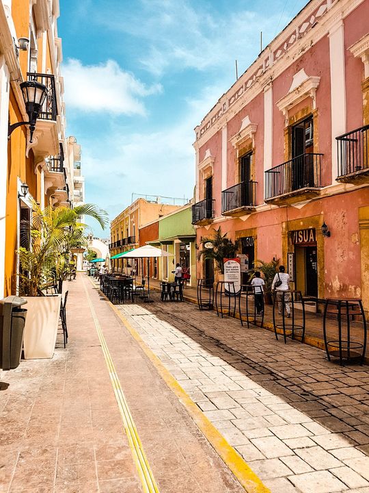 Campeche, la ville colorée du Yucatan