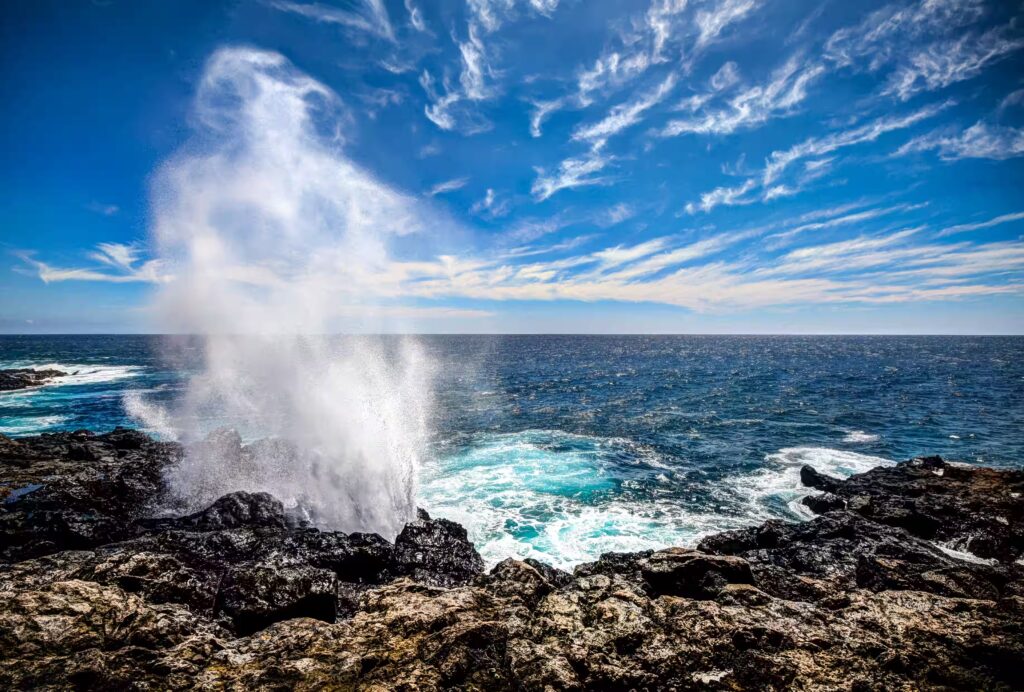Soffleur, ile de la Réunion