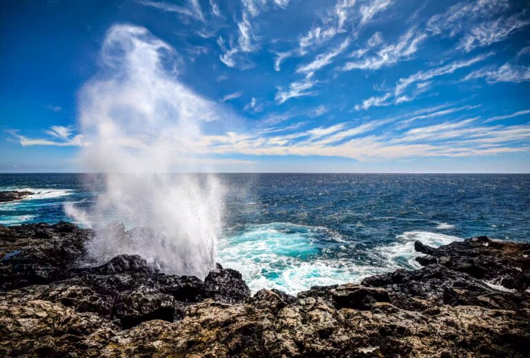 Soffleur, ile de la Réunion