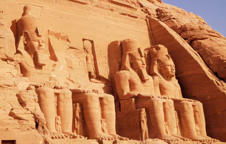 Temple d'Abou Simbel, Egypte