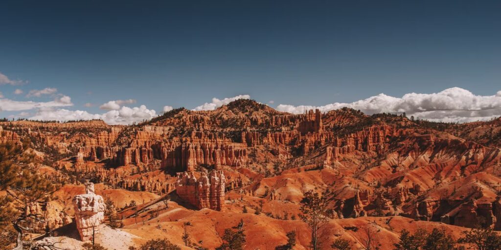 Panorama du par National Bryce Canyon, Amérique de l'ouest