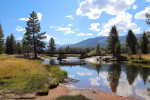 Vue panoramique du Parc National de Yosemite, Californie, Amérique de l'ouest