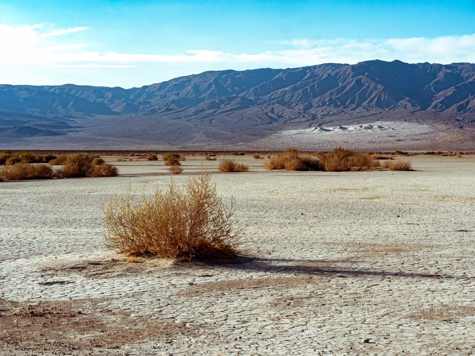 panorama de Death Valley, Amérique de l'Ouest
