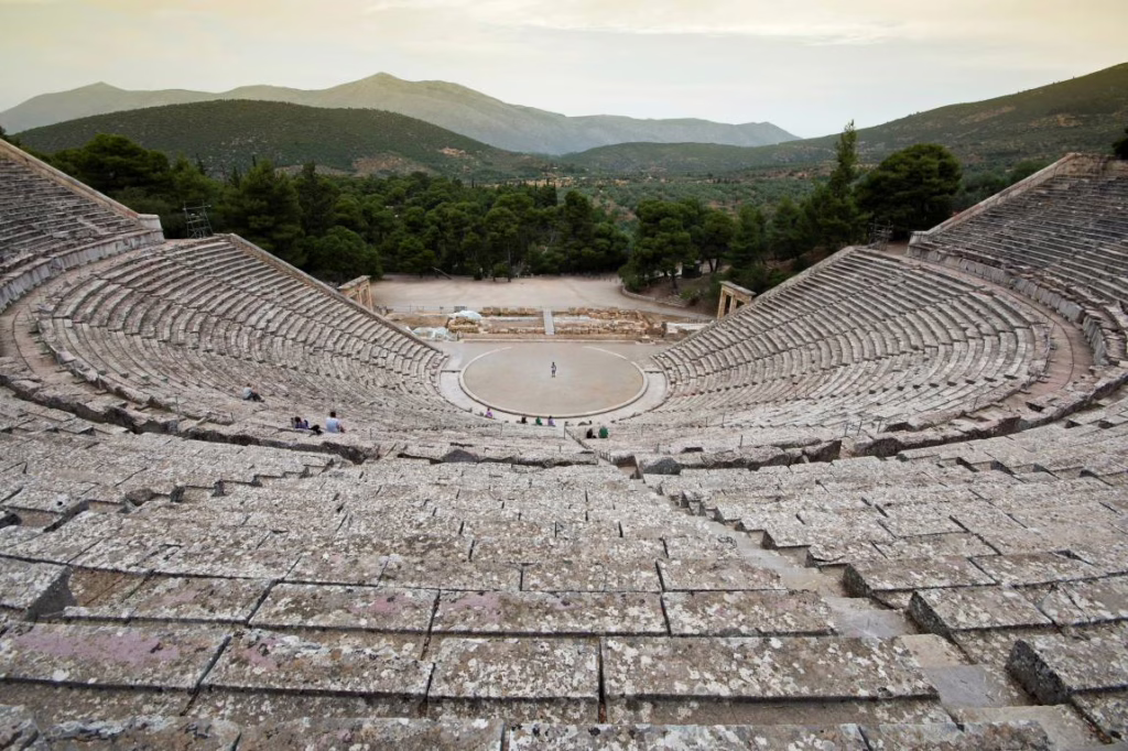 Photo du théâtre d'Épidaure