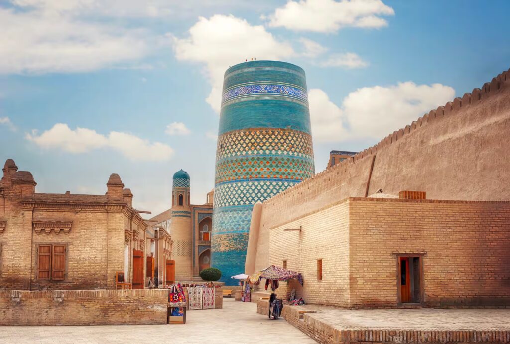 Minaret mineur de Kalta à Khiva, Ouzbékistan