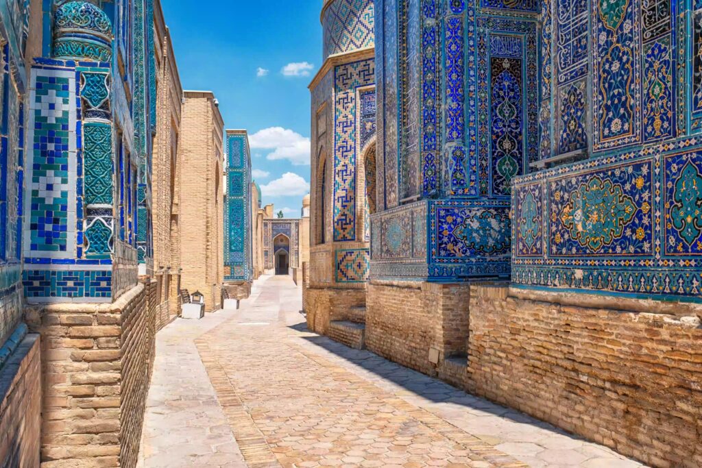 Tombes de Shah-i Zinde à Samarcande, Ouzbékistan
