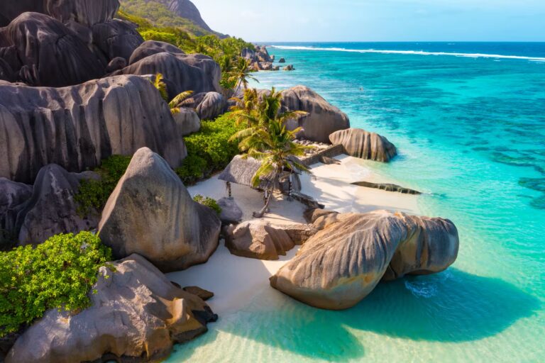 Plage de La Digue, Seychelles