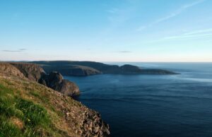 Falaise et la mer