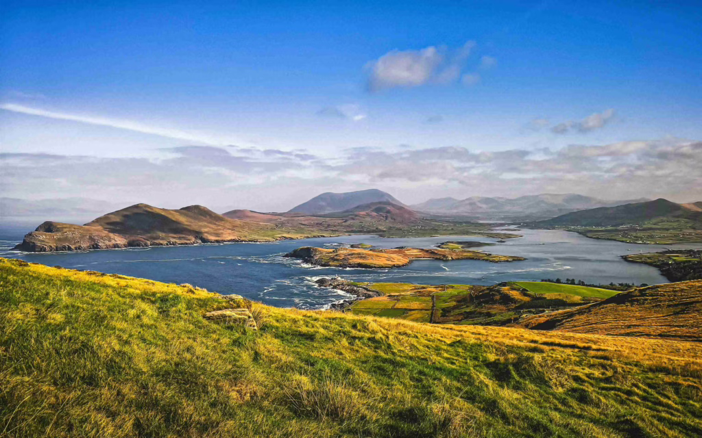 Paysage de l'anneau du Kerry.