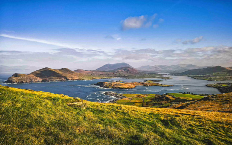 Paysage de l'anneau du Kerry.