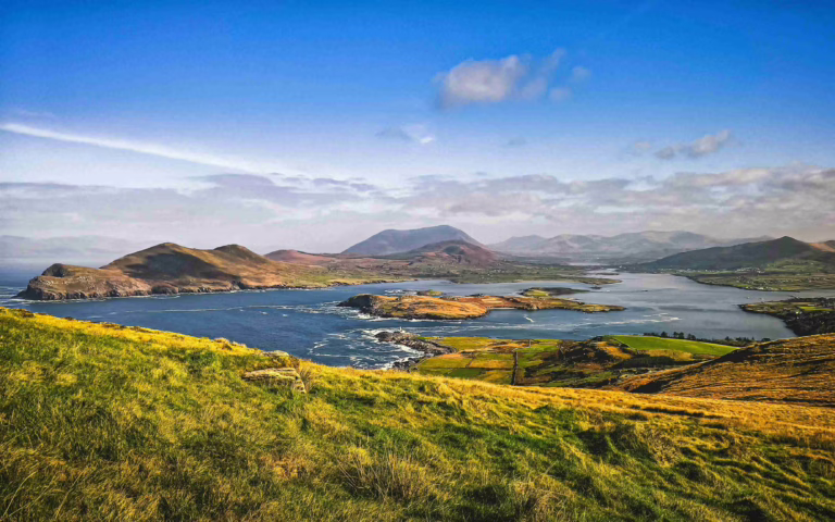 Paysage de l'anneau du Kerry.